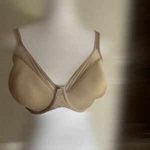 Bali One‎ Smooth U Ultra Light Underwire Bra Nude Size 38DD Plus Size